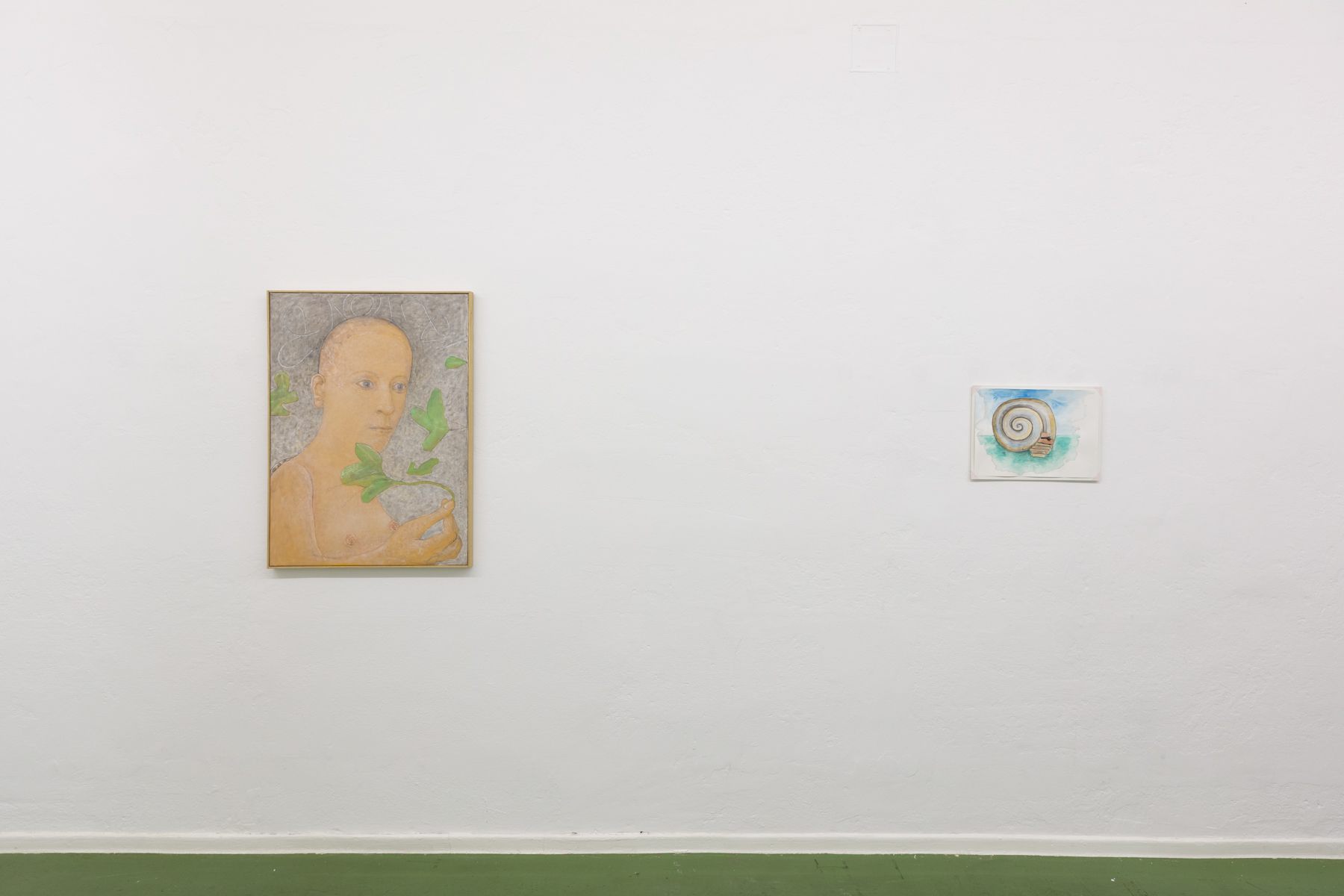 Co Westerik, Naakt met bladeren (left), 2011